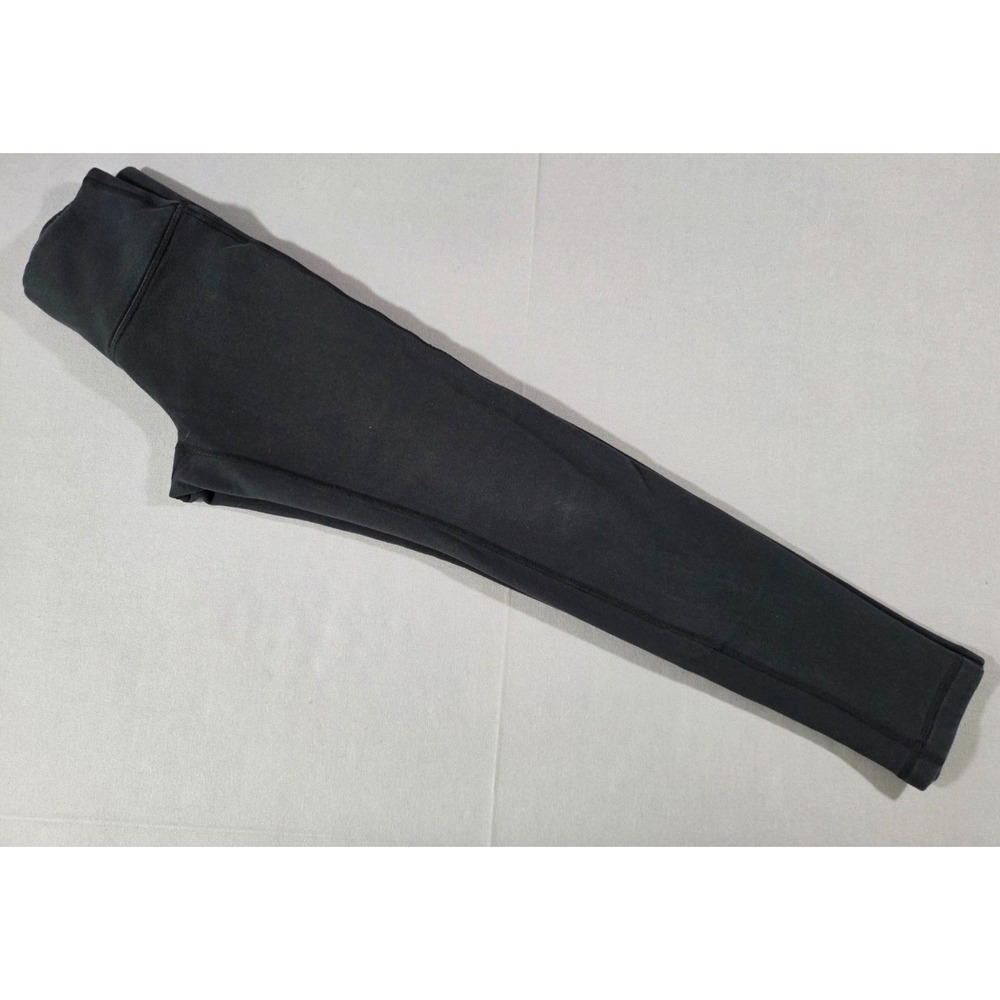 Lululemon Leggings Womens 2 Black Thick Winter Cold Weather Fleece Running Pants